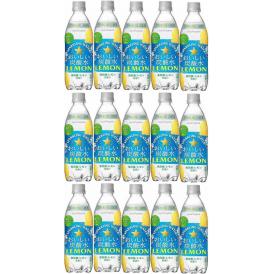 15本  ポッカサッポロ クリア(旧おいしい)炭酸水レモン500ml×15本