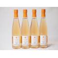 4本セット(山梨県産葡萄100% デラウェア オレンジワインやや甘口) 500ml×4本