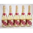 5本セット(山梨県産100％サントネージュ　甲州スパークリングワイン やや甘口) 720ml×5本