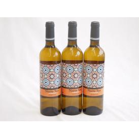 3本セット(スペインオーガニック白ワイン ノルテ スル シャルドネやや辛口) 750ml×3本