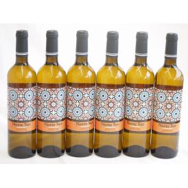 6本セット(スペインオーガニック白ワイン ノルテ スル シャルドネやや辛口) 750ml×6本
