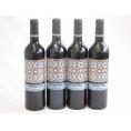 4本セット(スペイン自然派赤ワイン ノルテスル テンプラニーニョ&カルベネ) 750ml×4本