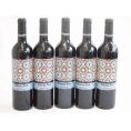5本セット(スペイン自然派赤ワイン ノルテスル テンプラニーニョ&カルベネ) 750ml×5本