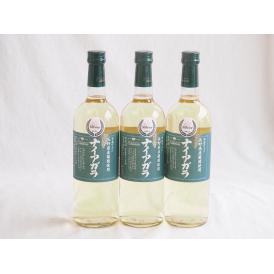 3本セット(長野県産葡萄ナイアガラ 白ワイン) 720ml×3本