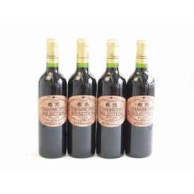 4本セット(樽熟 シャンモリ セレクション 赤ワイン (山梨県)) 720ml×4本