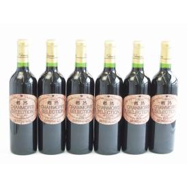 6本セット(樽熟 シャンモリ セレクション 赤ワイン (山梨県)) 720ml×6本