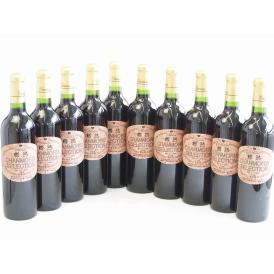 10本セット(樽熟 シャンモリ セレクション 赤ワイン (山梨県)) 720ml×10本