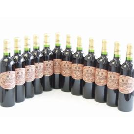 12本セット(樽熟 シャンモリ セレクション 赤ワイン (山梨県)) 720ml×12本