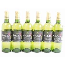 6本セット( 甲州遅摘み 完熟甘口 白ワイン（山梨県)) 720ml×6本