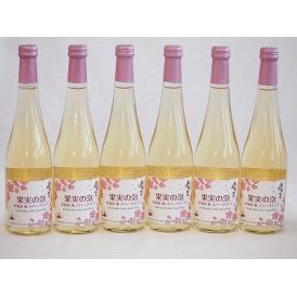 6本セット(果実の泡シードル 北海道梅スパークリング(やや甘口)) 500ml×6本