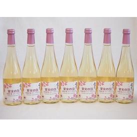 7本セット(果実の泡シードル 北海道梅スパークリング(やや甘口)) 500ml×7本