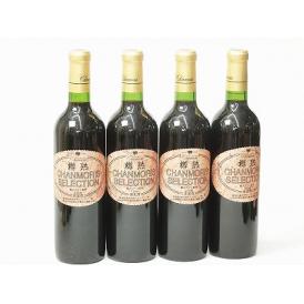4本セット(樽熟成赤ワイン シャンモリセレクション フルボディ(山梨県)) 720ml×4本