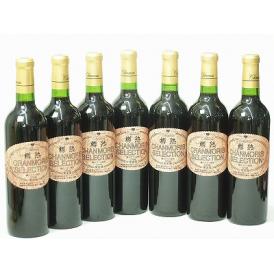 7本セット(樽熟成赤ワイン シャンモリセレクション フルボディ(山梨県)) 720ml×7本