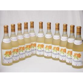 11本セット(おたる完熟ナイアガラ生葡萄酒 白ワイン甘口(北海道)) 720ml×11本