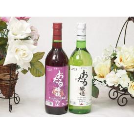2本セット(おたる醸造キャンベルアーリ生葡萄酒 赤ワイン辛口(北海道) おたる醸造ナイアガラ生葡萄酒