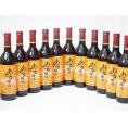 11本セット(おたる醸造 生葡萄酒甘口赤ワイン(北海道)) 720ml×11本