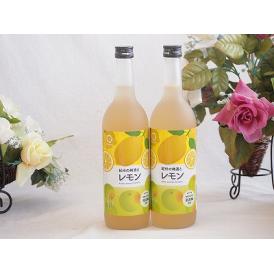 2本セット(和歌山県産南高梅使用 紀州の梅酒とレモンalc.12%) 720ml×2本