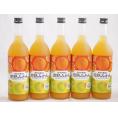 5本セット(和歌山県産南高梅使用 紀州の梅酒と完熟みかんalc.12%) 720ml×5本