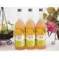 3本セット(和歌山県産南高梅使用 紀州の梅酒とゆずalc.12%) 720ml×3本
