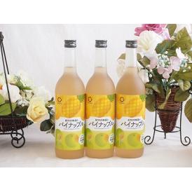 3本セット(和歌山県産南高梅使用 紀州の梅酒とパイナップルalc.12%) 720ml×3本