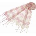 春の贈り物 桜染 エンブロイスカーフアリウム YUMEZAIKU 30×167cm＋房10cm