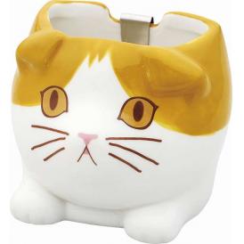 夏の贈り物お中元 ミニかやり スコティッシュ 10.6×9.7×9.9cm（スコティッシュ：10.2×9.6×8.5cm） ★金具付