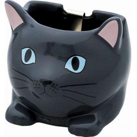 夏の贈り物お中元 ミニかやり クロ 10.6×9.7×9.9cm（スコティッシュ：10.2×9.6×8.5cm） ★金具付
