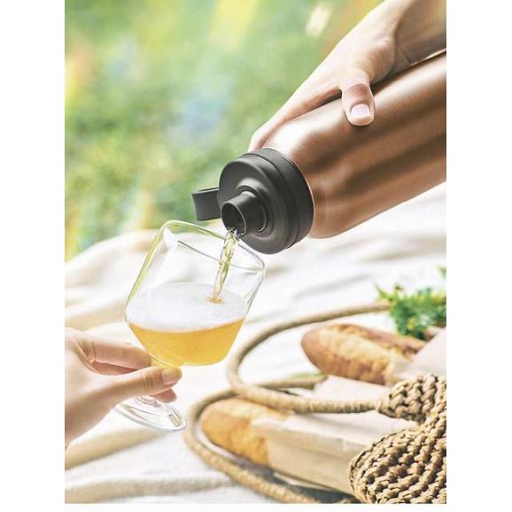 夏の贈り物お中元 真空断熱炭酸ボトル（保冷専用）500ml タイガー魔法瓶 カッパー 7.5×10.5×21.2cm ★保冷効力：8℃以下（6時間）02