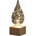 春の贈り物 しずくLEDライト 8.5×8.5×22.5cm ★単4乾電池3本使用（別売）