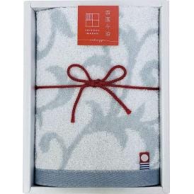 夏の贈り物お中元 ウォッシュタオル 今治ギフト リーフ 34×35cm