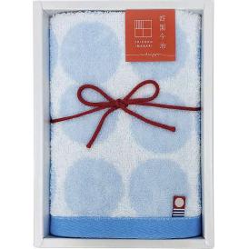 夏の贈り物お中元 ウォッシュタオル 今治ギフト ドット 34×35cm