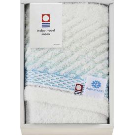 夏の贈り物お中元 フェイスタオル 今治さざなみ 33×75cm
