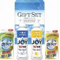 夏の贈り物お中元 除菌ジョイキッチンセット 泡クリアスポンジ×2、P&G除菌ジョイコンパクト・P&G除菌ジョイコンパクトレモン（各170ml）×各1