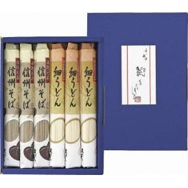夏の贈り物お中元 信州そば・細うどんセット よし井 信州そば・細うどん（各120g）×各3