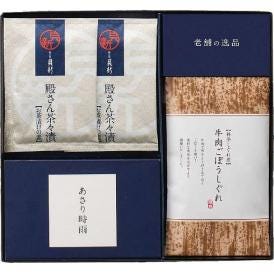 夏の贈り物お中元 柿安本店・新之助貝新 しぐれ詰合せ 新之助貝新 あさり時雨（10g）・新之助貝新 殿さん茶々漬（5g）×各2、柿安本店 料亭 牛肉ごぼうしぐれ煮（50g）×1