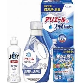 夏の贈り物お中元 アリエール&ジョイセット ギフト工房 P&Gアリエールジェル（720g）・P&G除菌ジョイ（170ml）・洗たく槽クリーナーEX（100g）×各1