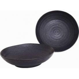 夏の贈り物お中元 使い易いカレー兼用皿2枚組 直径21×5cm