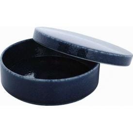 夏の贈り物お中元 平型おひつ ケデップ ネイビー 直径16.5×5.5cm