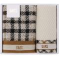 夏の贈り物お中元 フェイスタオル＆タオルハンカチ DAKS フェイスタオル：34×75cm、タオルハンカチ：25×25cm