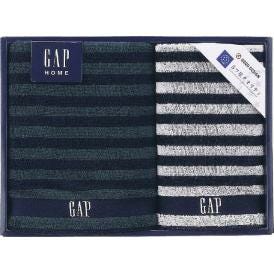 春の贈り物 フェイスタオル&ウォッシュタオル GAP HOME フェイスタオル：34×75cm、ウォッシュタオル：34×35cm