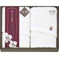 夏の贈り物お中元 フェイスタオル&スリムフェイスタオル 今治＆泉州 今治フェイスタオル：33×73cm、泉州スリムフェイスタオル：29×80cm