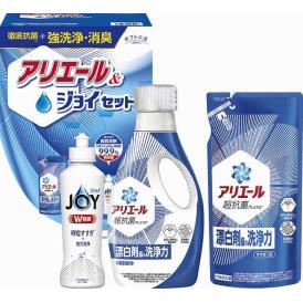 夏の贈り物お中元 アリエール＆ジョイセット ギフト工房 P&Gアリエールジェル（720g）・P&Gアリエールジェル詰替用（405g）・P&G除菌ジョイ（170ml）×各1