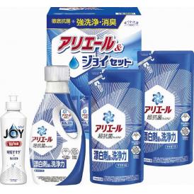 夏の贈り物お中元 アリエール＆ジョイセット ギフト工房 P&Gアリエールジェル詰替用（405g）×2、P&Gアリエールジェル（720g）・P&G除菌ジョイ（170ml）×各1