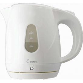 夏の贈り物お中元 電気ケトル「プロム」 1L ドリテック 23×15.5×20cm ★コードの長さ：1.2m　★消費電力：900W（50/60Hz）