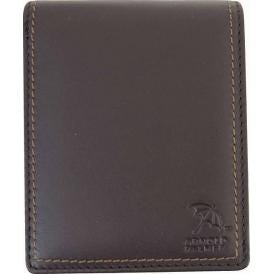 夏の贈り物お中元 二つ折り財布 アーノルド・パーマー ダークブラウン 9×2.5×11cm ★カード入・ポケット×各4、札入×2、ホック式小銭入×1