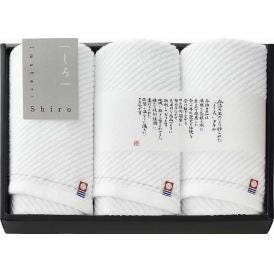 夏の贈り物お中元 フェイスタオル3P 今治 32×75cm