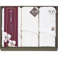 夏の贈り物お中元 フェイスタオル&スリムフェイスタオル2P 今治＆泉州 今治フェイスタオル：33×73cm、泉州スリムフェイスタオル：29×80cm