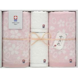 春の贈り物 タオルセット 今治製タオル バスタオル（60×120cm）×2、フェイスタオル（34×75cm）・ウォッシュタオル（34×35cm）×各1