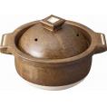 夏の贈り物お中元 ごはん鍋（3合用） 信楽焼 24.5×29.5×16.5cm（2L）