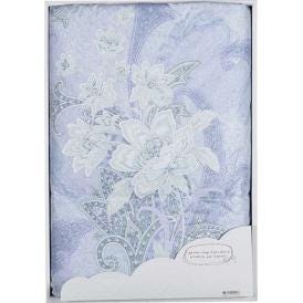 夏の贈り物お中元 羽毛肌掛けふとん nishikawa ブルー 150×210cm